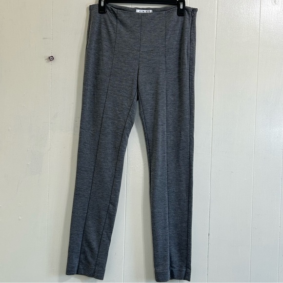 CABI Cabi Casual Gray Elastic Waist Pull On Skinny Ankle Pants Size 6. - Picture 3 of 11
